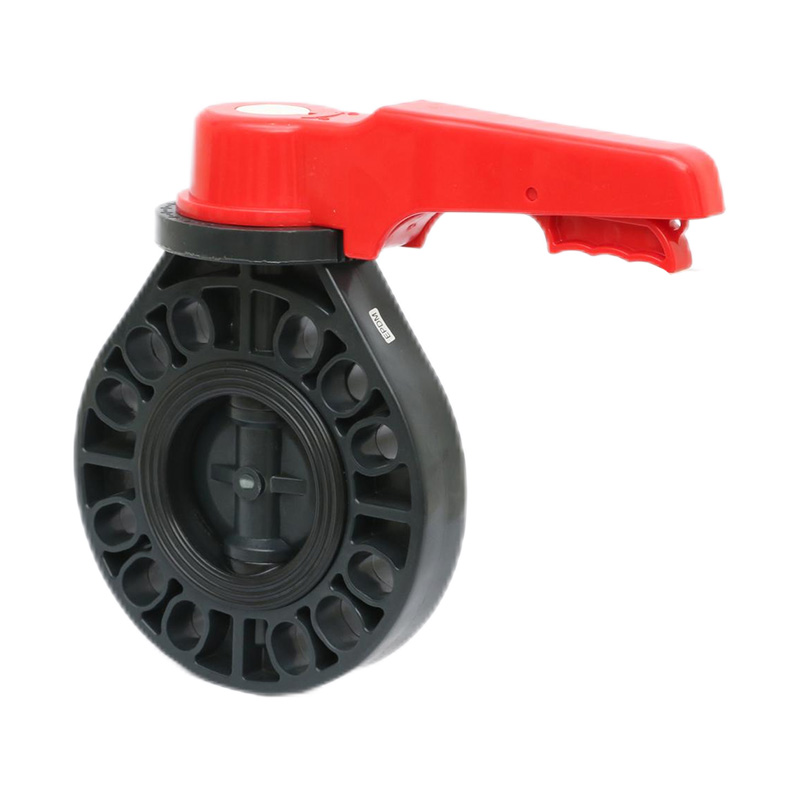 Válvula mariposa tipo volante FRPP D71X-10S DN15-200 15A-200A JIS Estándar