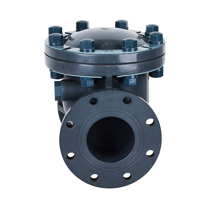 Válvula de retención de tipo oscilante PVC-U H44F-10U Estándar DN15-300 GB