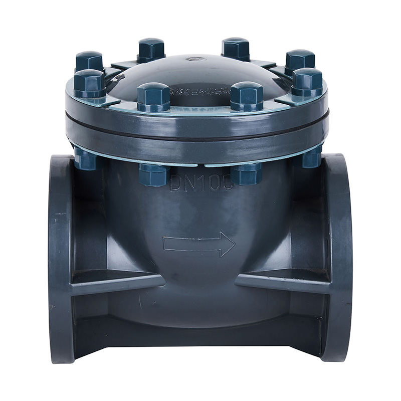 Válvula de retención de tipo oscilante PVC-U H44F-10U DN15-300 1/2'-12' Estándar ANSI