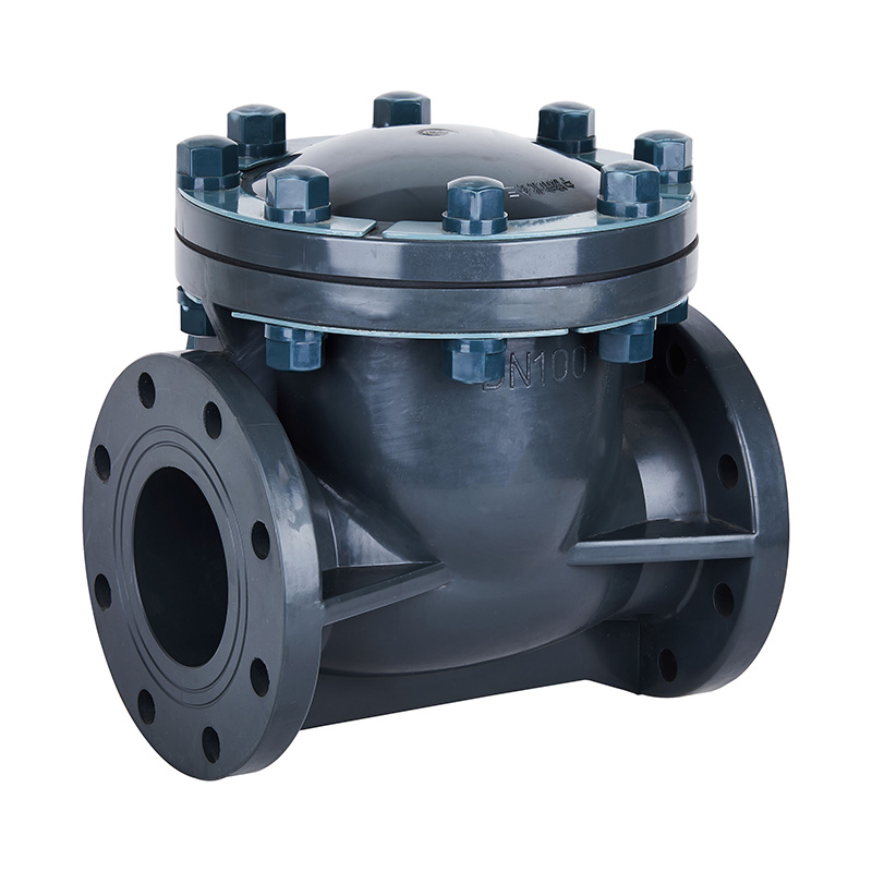 Válvula de retención de tipo oscilante PVC-U H44F-10U DN15-300 1/2'-12' Estándar ANSI