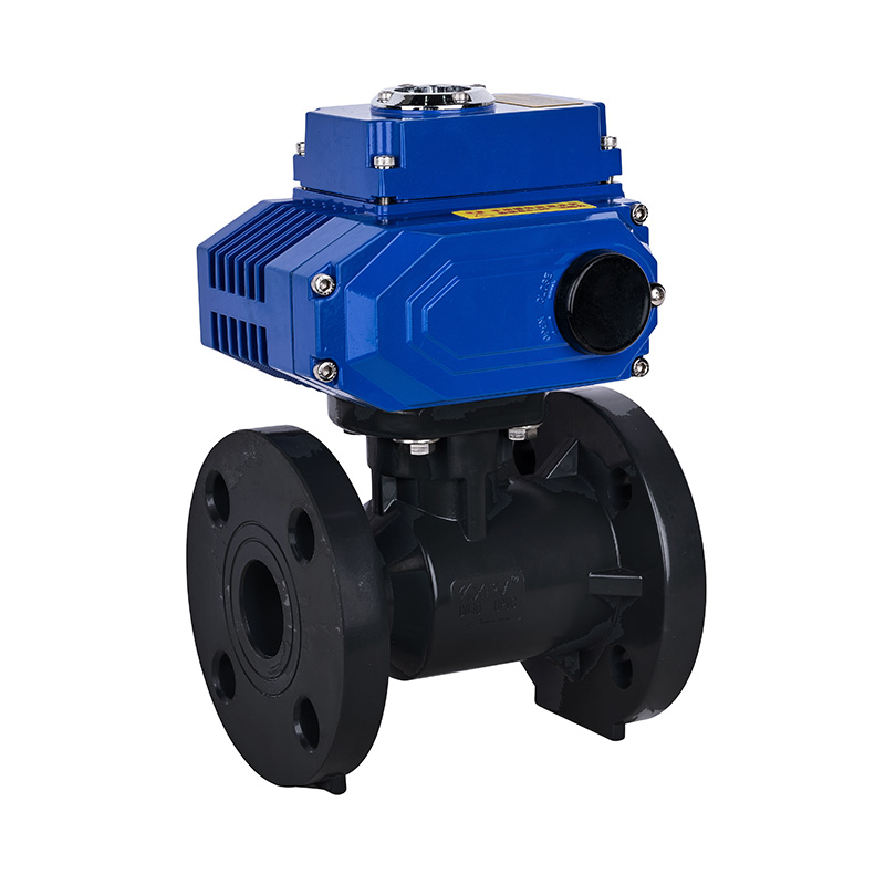 Válvula de bola con brida eléctrica FRPP D941F-10S DN20-300 20A-300A JIS Estándar