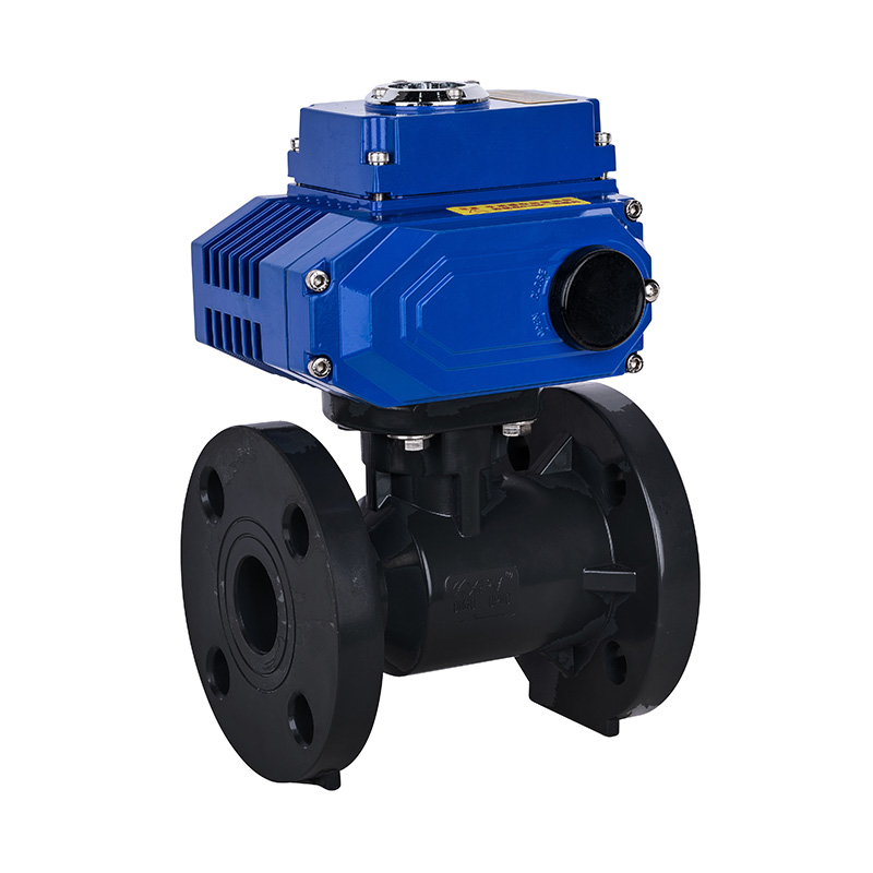 Válvula de bola con brida eléctrica FRPP D941F-10S DN15-300 1/2'-12' Estándar ANSI