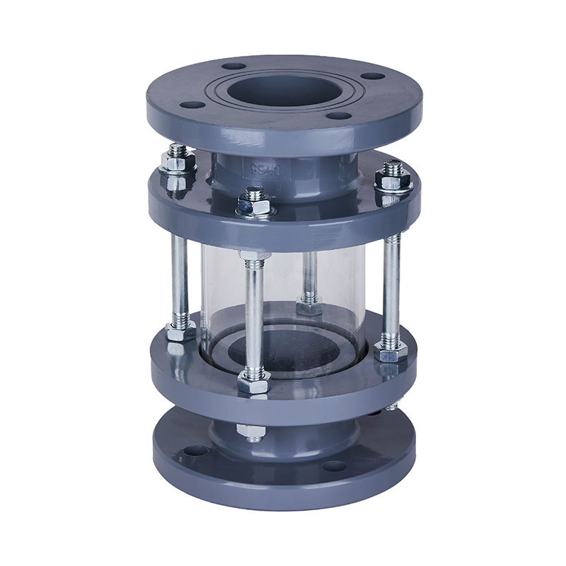 Vidrio de mira PVC-C DN15-200 GB Estándar