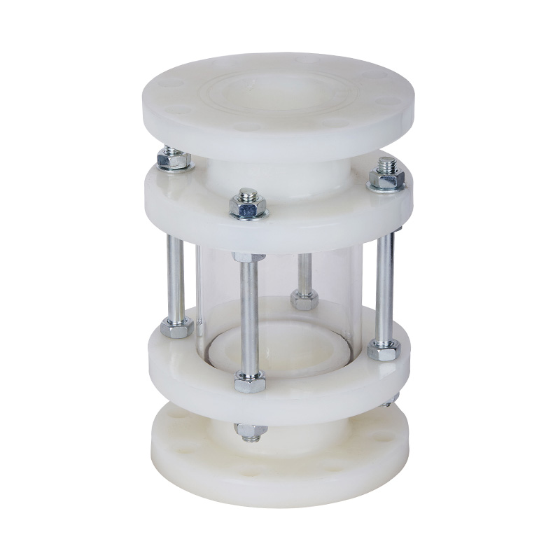 Vidrio de mira PVDF DN15-200 GB Estándar