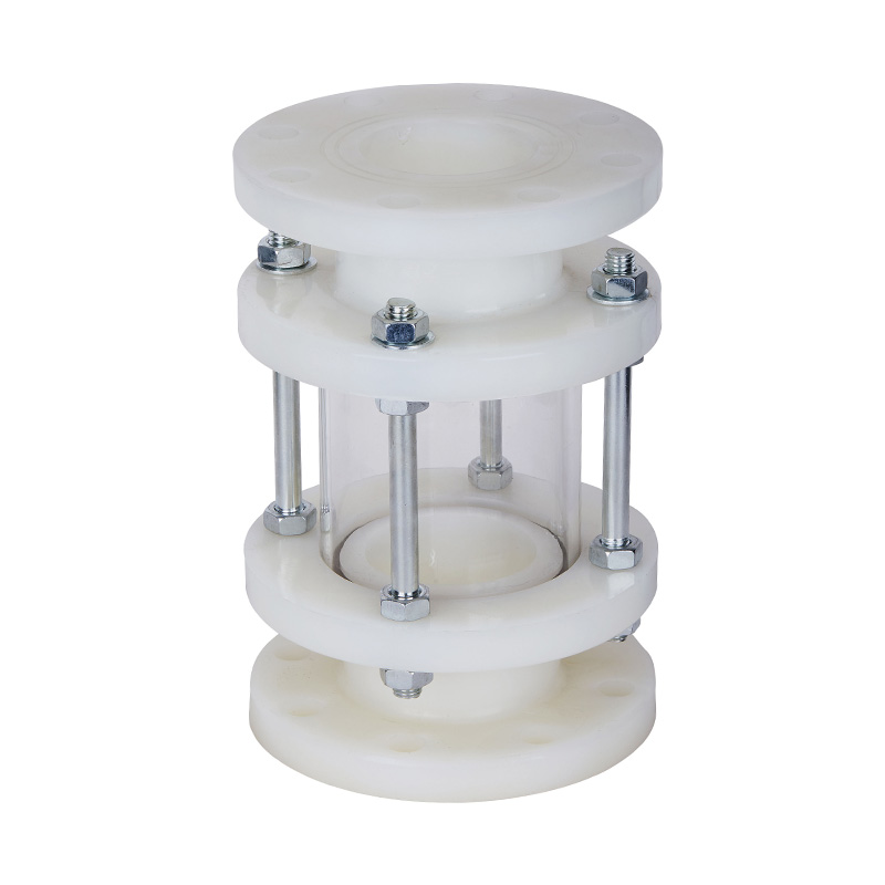 Vidrio de mira PVDF DN25-200 1'-8' Estándar ANSI