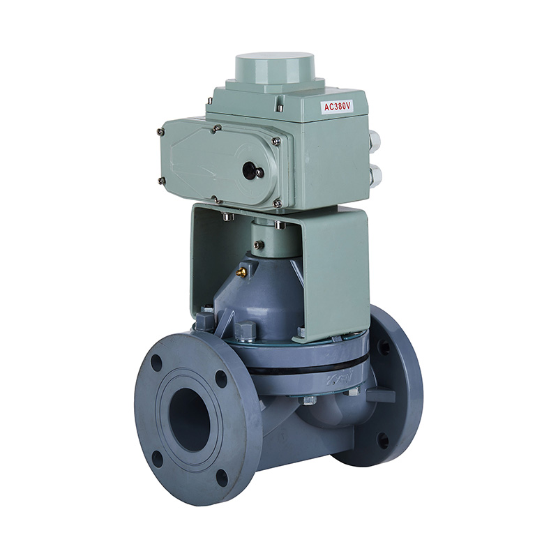 Válvula de diafragma eléctrica PVC-C G941F-10V Estándar DN15-300 GB