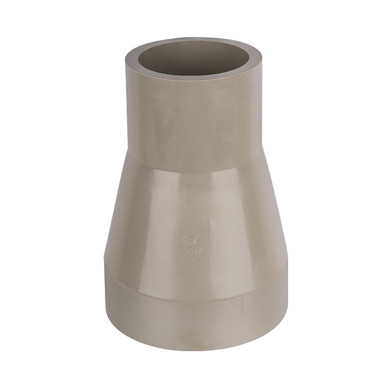 Reductor excéntrico PPH DN65*500-200*150 GB Estándar