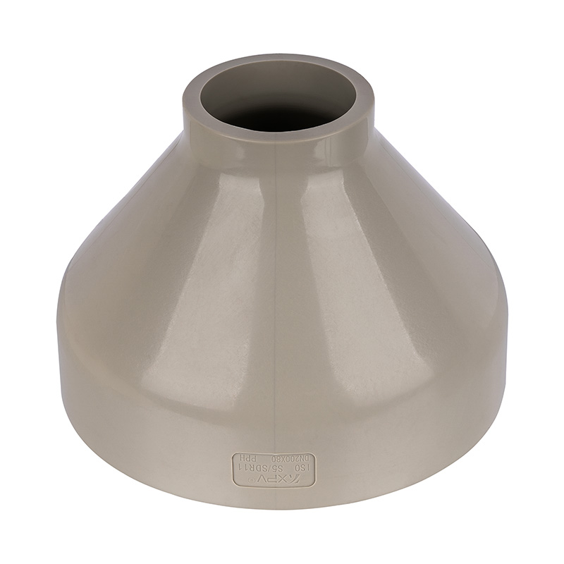 Reductor de soldadura a tope PPH DN50*40-300*250 GB estándar