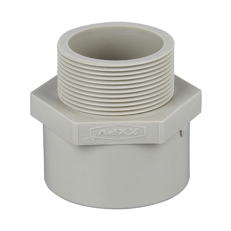 Adaptador roscado macho PPH DN15-50 GB estándar