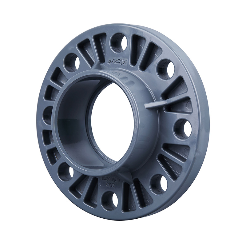 Brida de enchufe tipo C de PVC-C DN250、350-500 250A、350-500A Estándar JIS